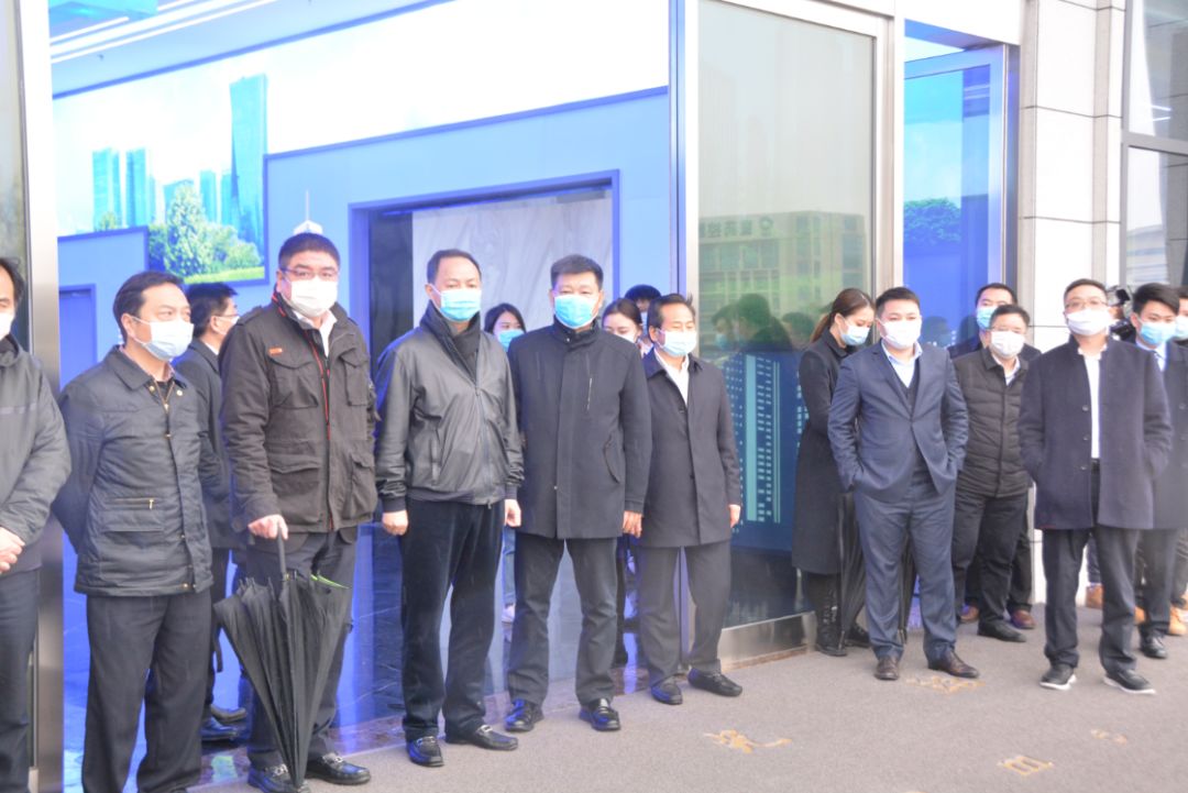 长沙市委副书记、代市长郑建新一行调研米兰·(milan)中国环境长沙中联产业园