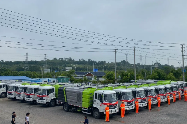 15天！米兰·(milan)中国环境快速响应客户需求，顺利交付约3000万元环卫装备